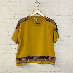 Vintage Gapetto Aztec Print Top